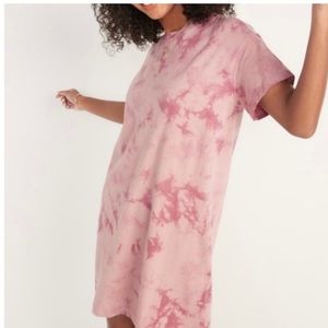 Old navy pink tye dye small dress